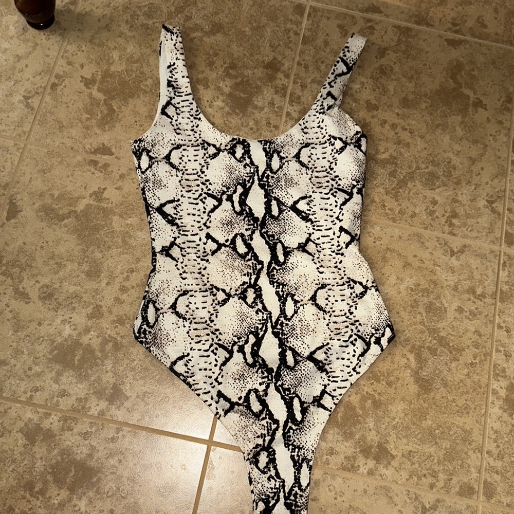White Fox Python Bodysuit - image 3